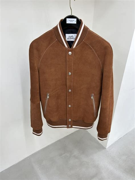 hermes varsity jacket|hermes jacket women.